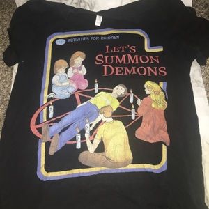“Let’s summon demons” shirt